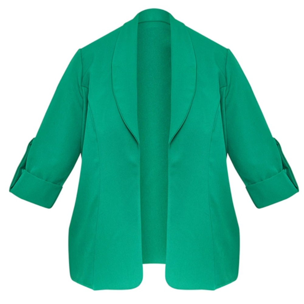Oversized Green Women's Blazer